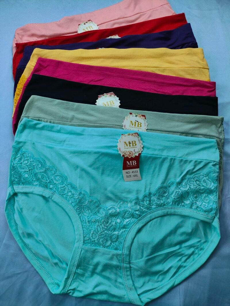 Large Lycra Lace Underwear – Code: 4112#